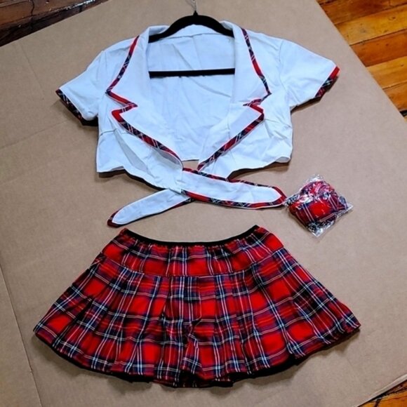 Leg Avenue Dresses & Skirts - Leg Avenue Sexy school girl's Costume